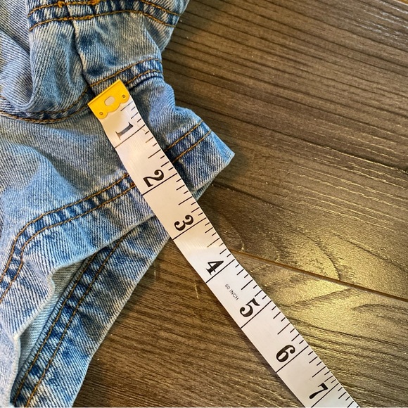 Vintage Jean Shorts Button Fly no back pockets - Picture 13 of 13